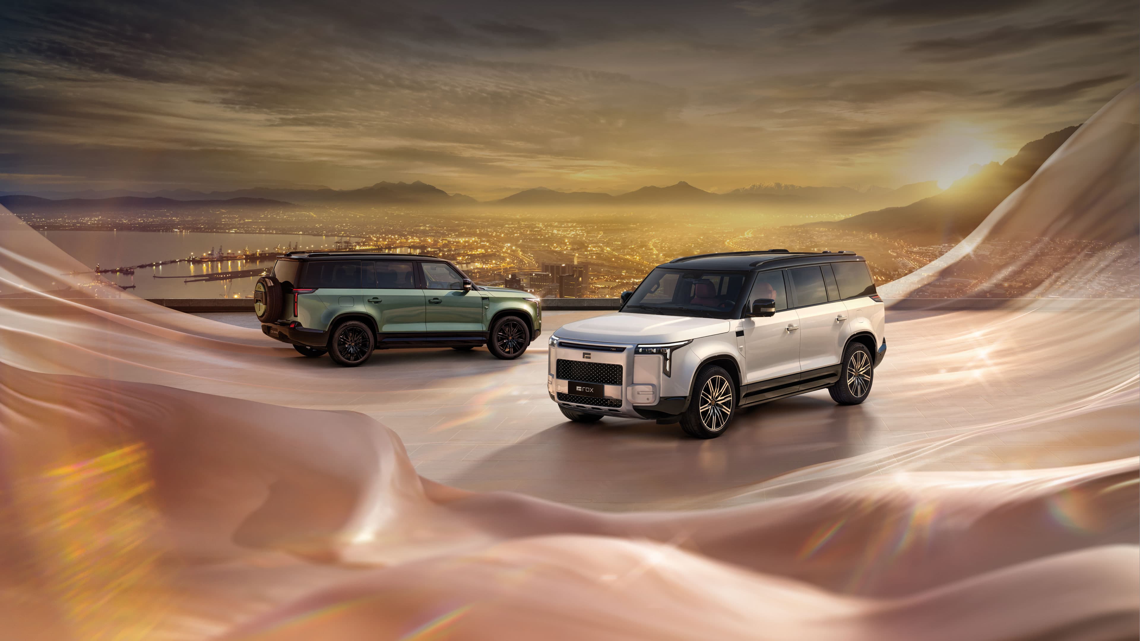 ROX vehicle on an adventurous trail